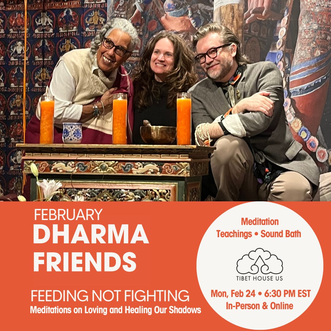 Feeding Not Fighting with DHARMA FRIENDS