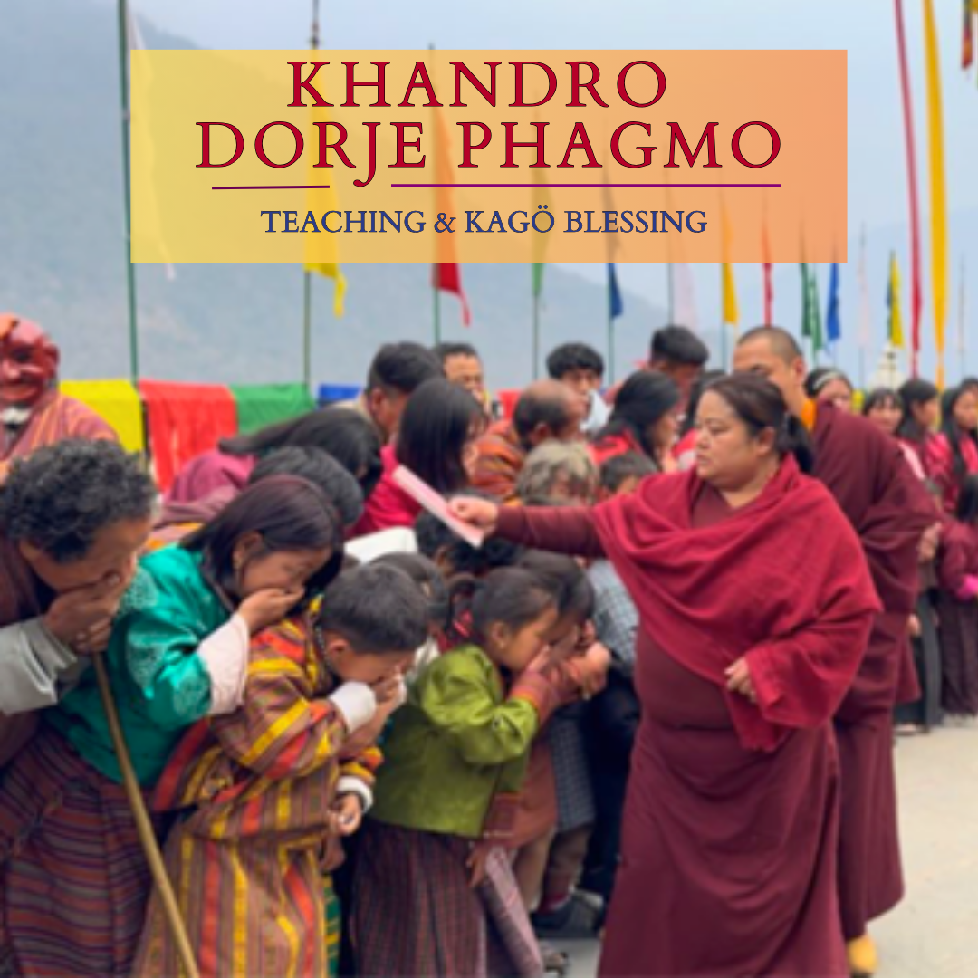 Teachings and Kago Blessing